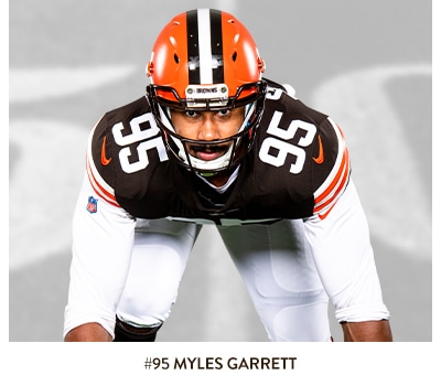 Maillot NFL Myles Garrett #95 - Cleveland Browns - Nike - Homme Taille XL (Neuf)